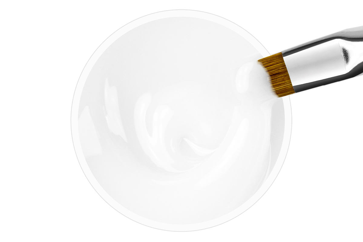Jolifin LAVENI PRO Refill - Aufbau-Gel milky white 250ml