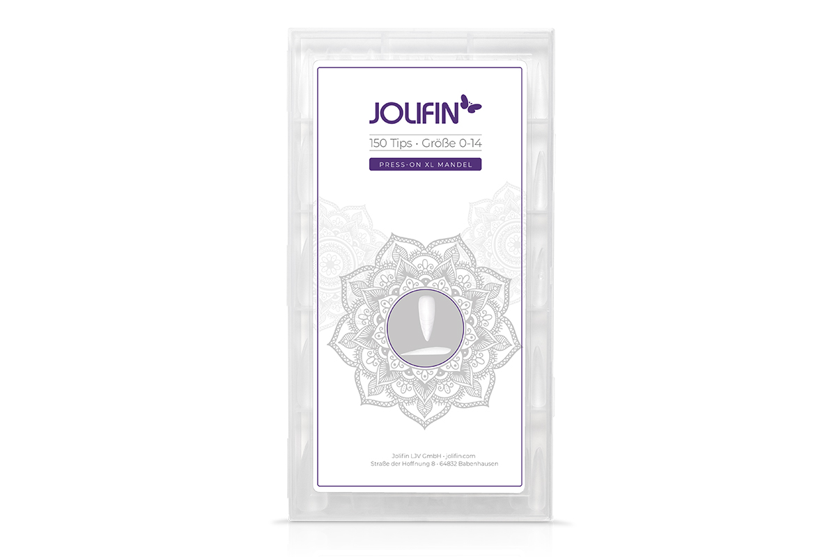 Jolifin 150 Tipbox Press-On - XL Almond