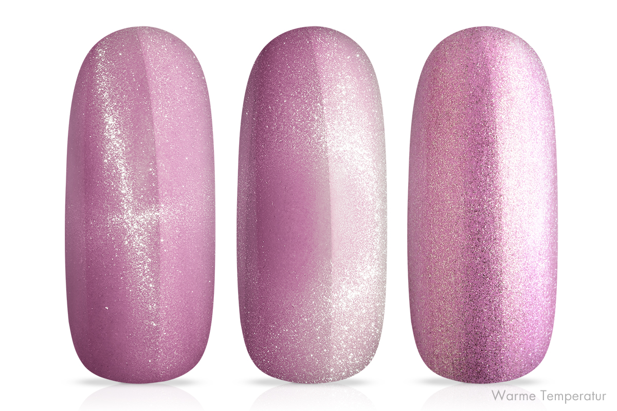Jolifin LAVENI Shellac - Thermo Cat-Eye taupe-rosewood 10ml