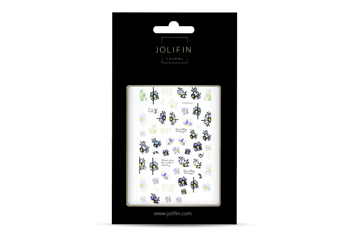 Jolifin LAVENI XL Sticker - Flowers Nr. 45