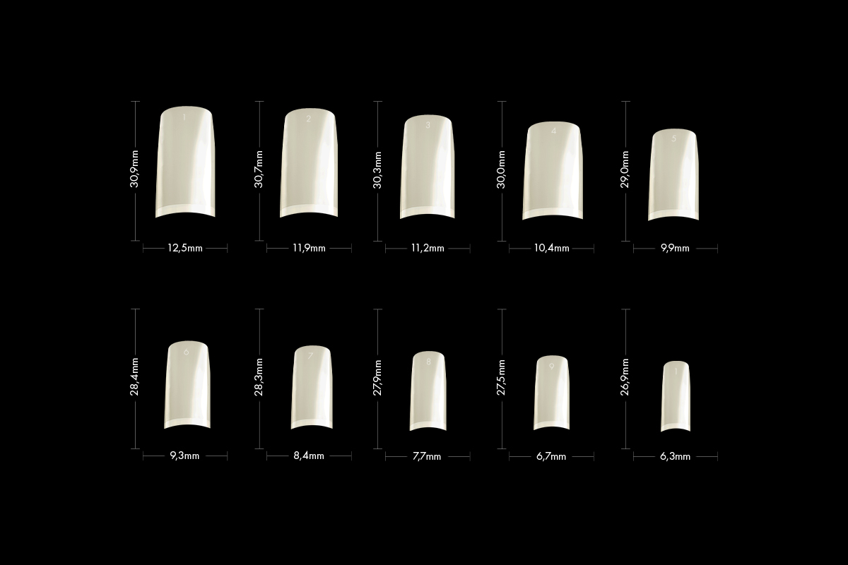 Jolifin 100er Tipbox Short Cut - natural