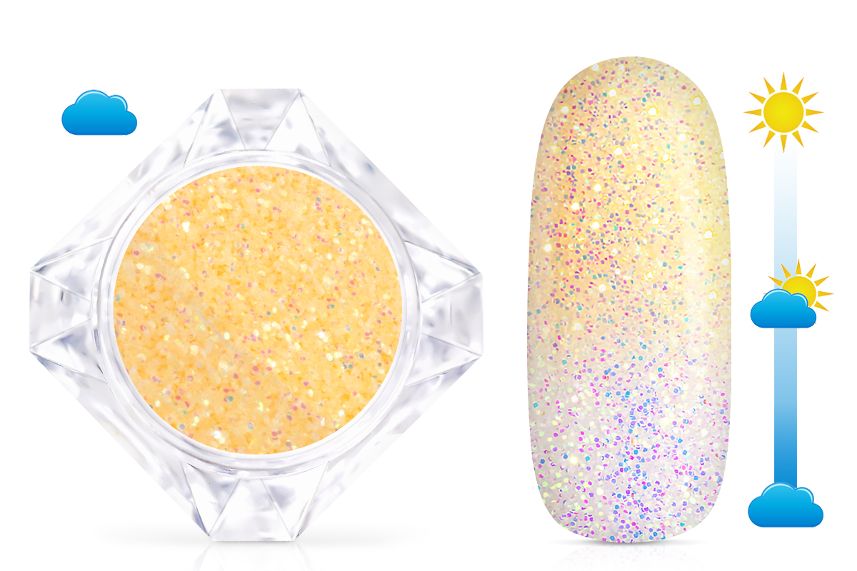Jolifin LAVENI Solar Glitterpuder - mango