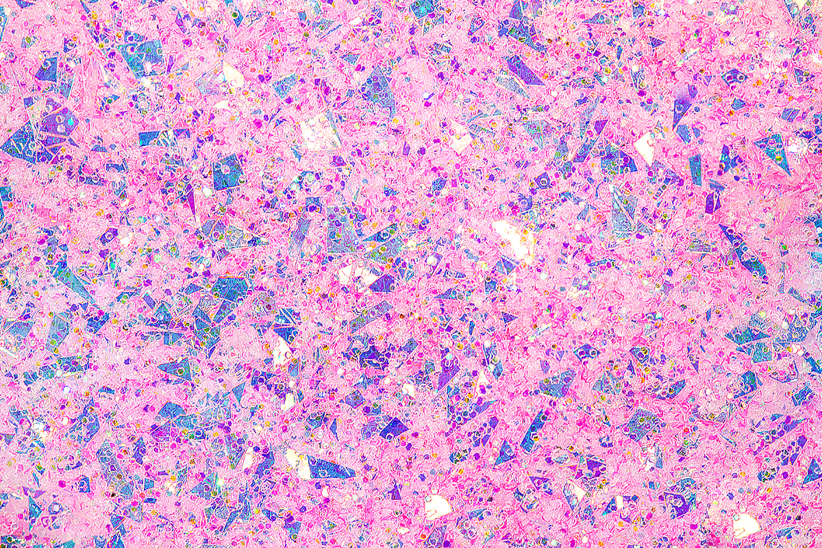 Jolifin LAVENI Mermaid Flakes - pastell-magenta