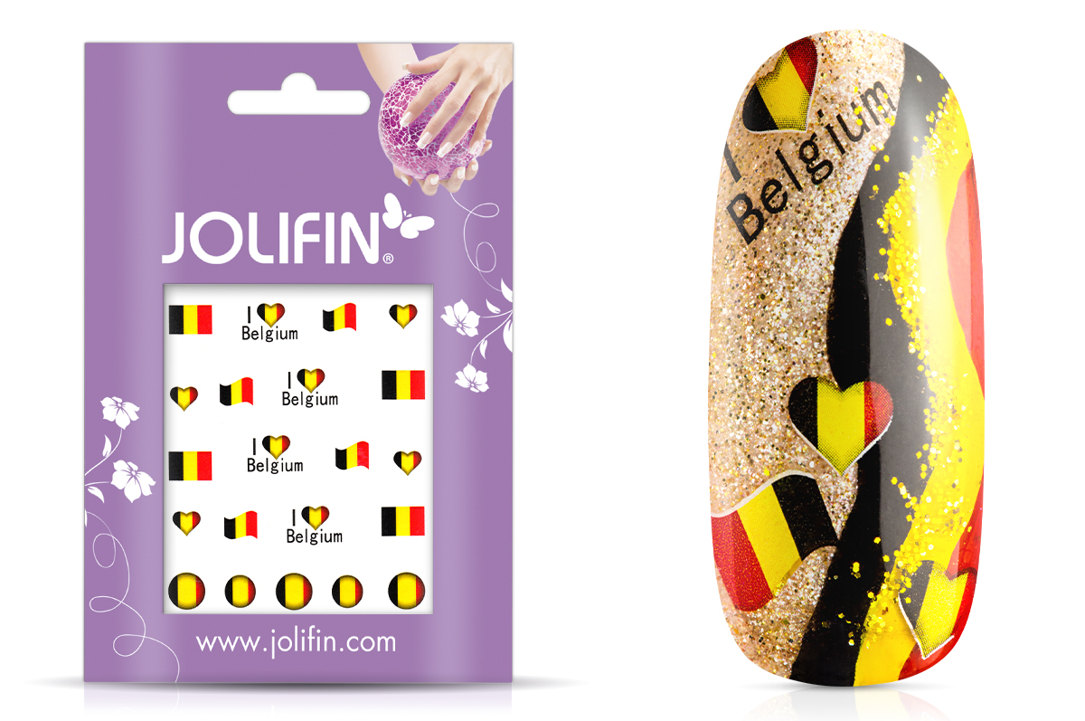 Jolifin Länder Tattoo - Belgium