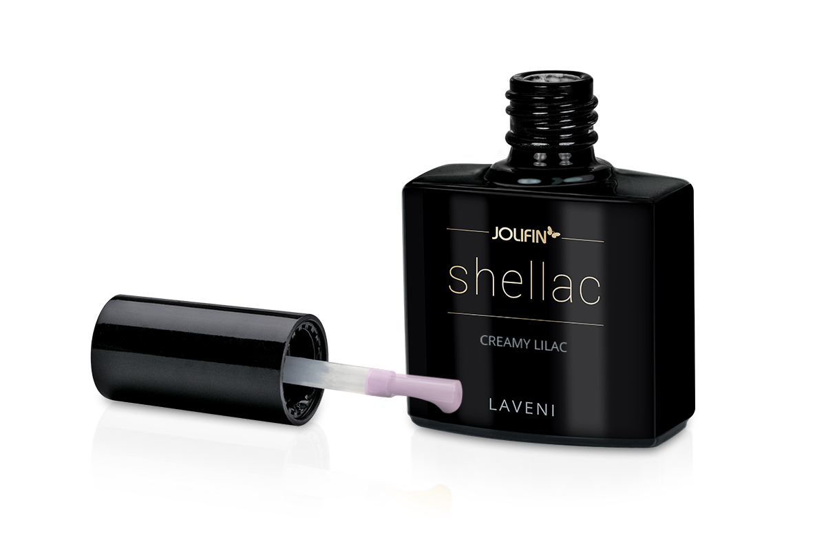 Jolifin LAVENI Shellac - creamy lilac 10ml