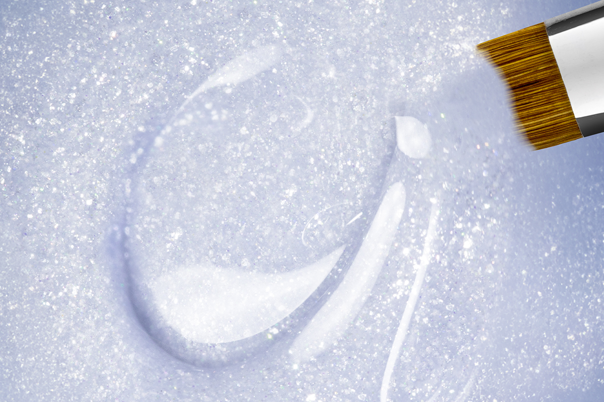 Jolifin Farbgel Nightshine azure Glimmer 5ml