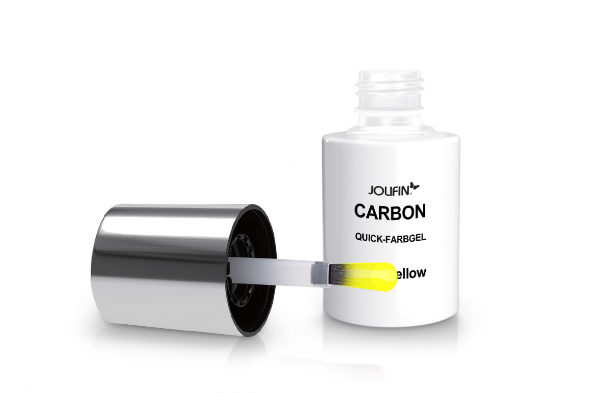 Jolifin Carbon Quick-Farbgel - neon yellow 11ml