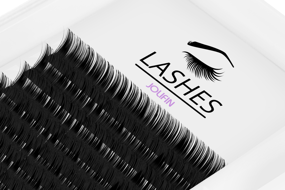 Jolifin Lashes - SingleBox 10mm - Volumen D-Curl 0,07