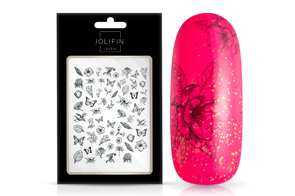 Jolifin LAVENI XL Sticker - Black 17