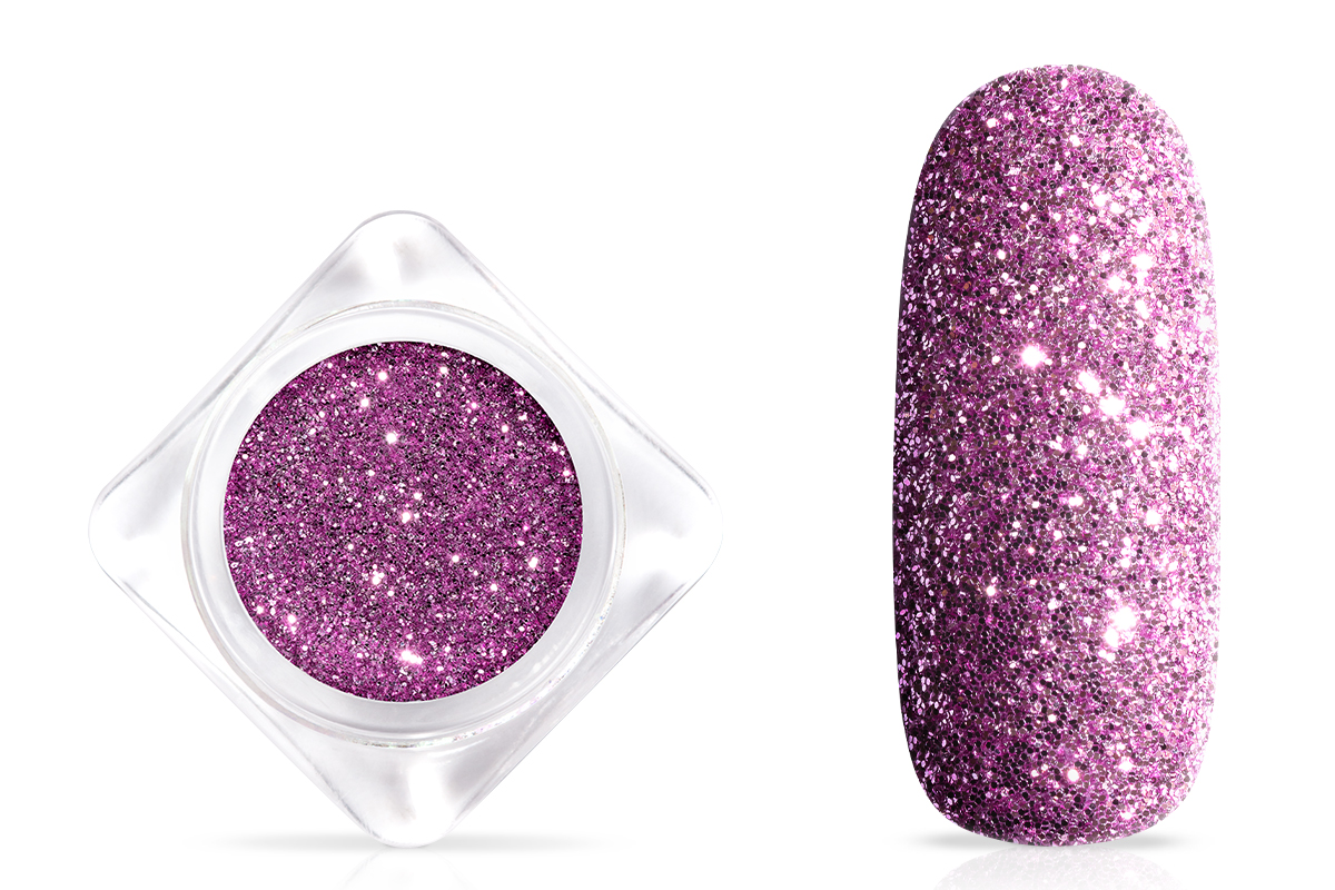 Jolifin Glitterpuder - rosy lavender