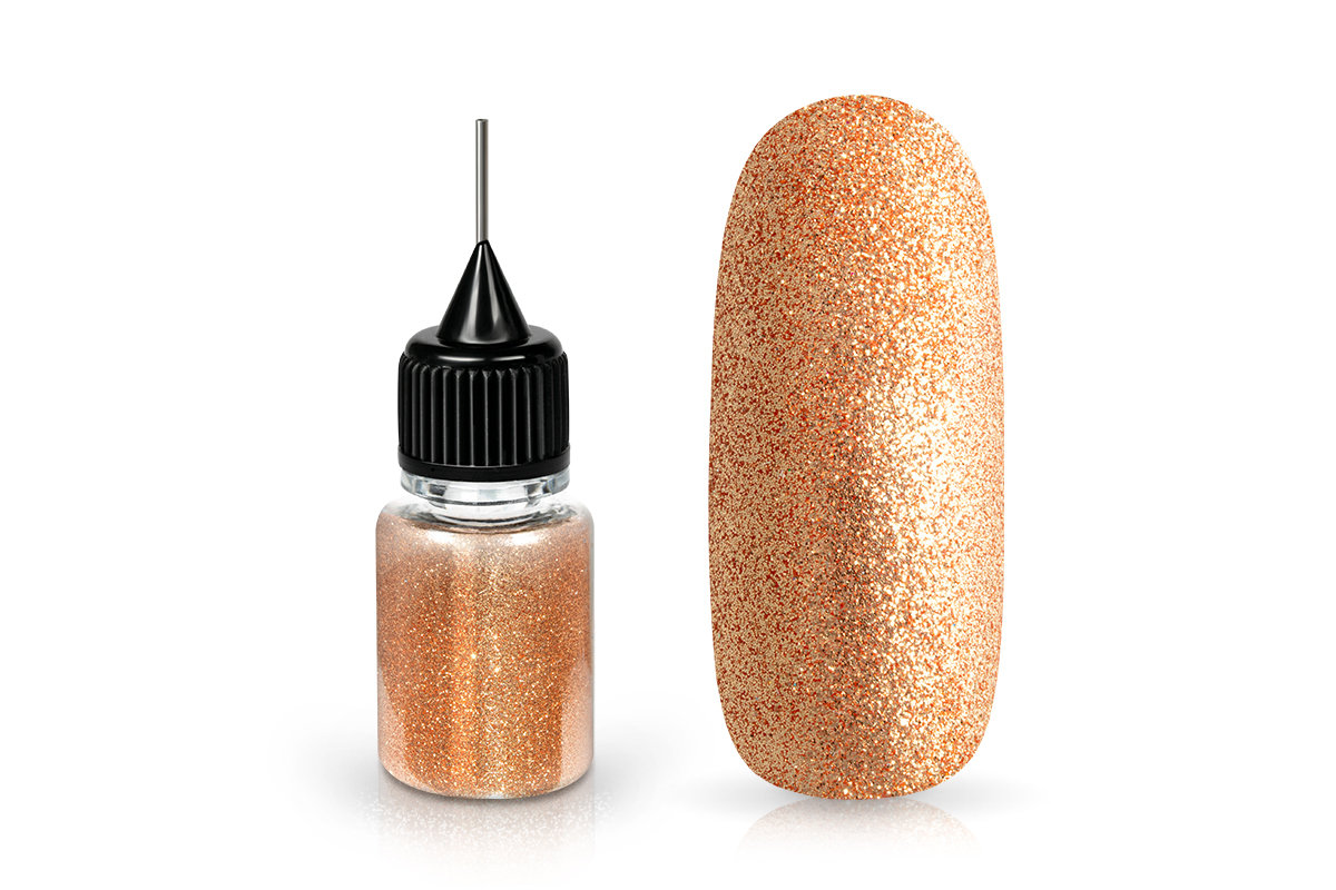 Jolifin LAVENI Micro Diamond Dust - glossy rosé-gold