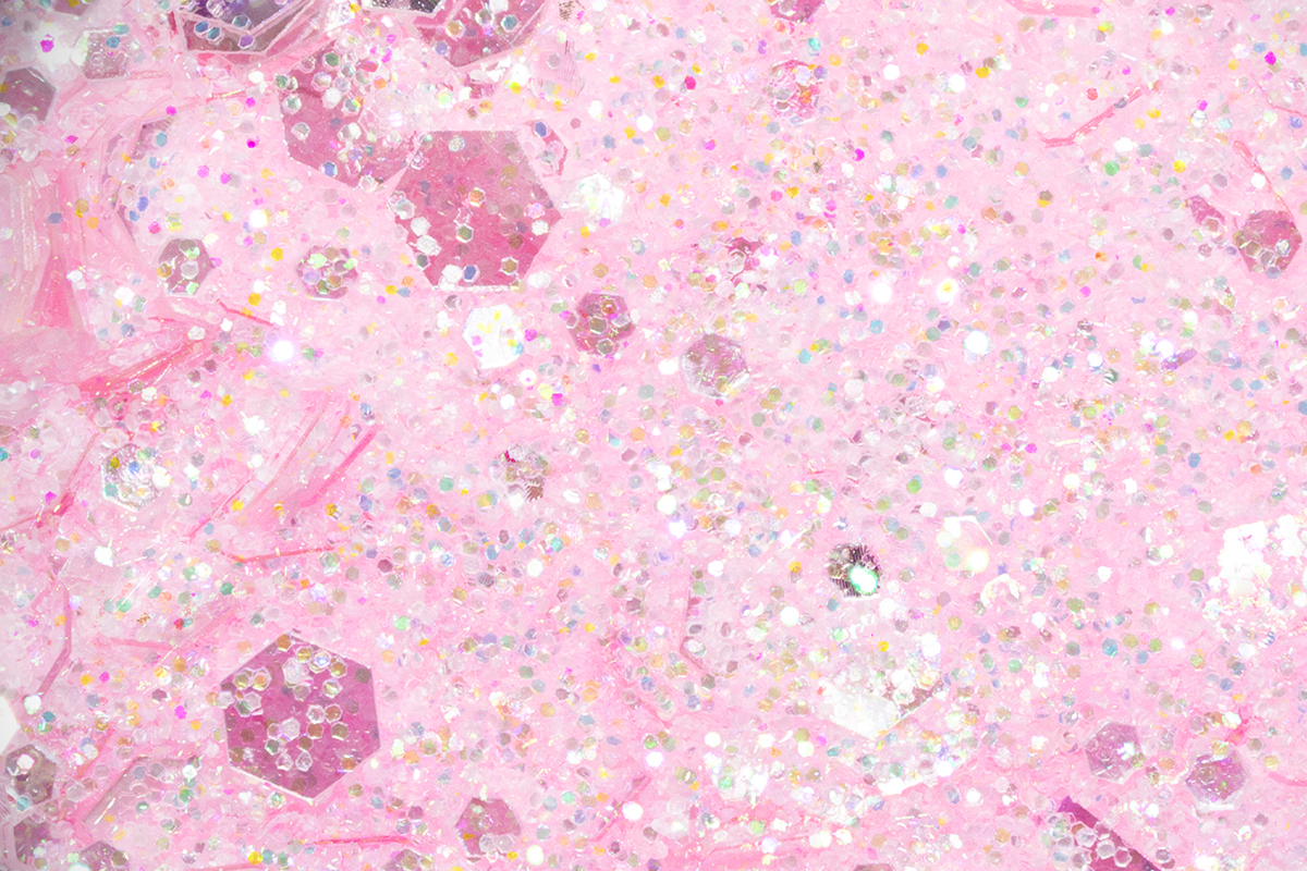 Jolifin LAVENI Crystal Glitter - dreamy pastell-rose