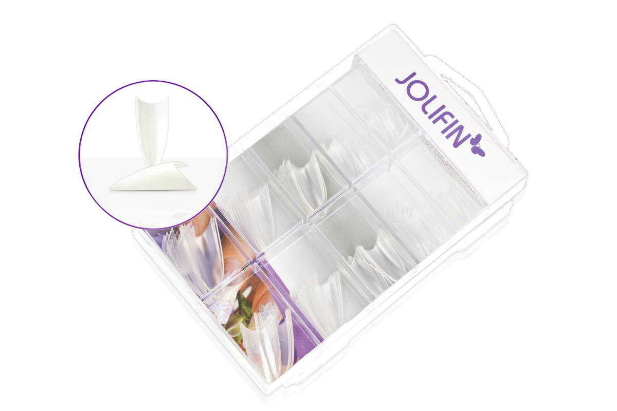 Jolifin 100er Tipbox Stiletto natur