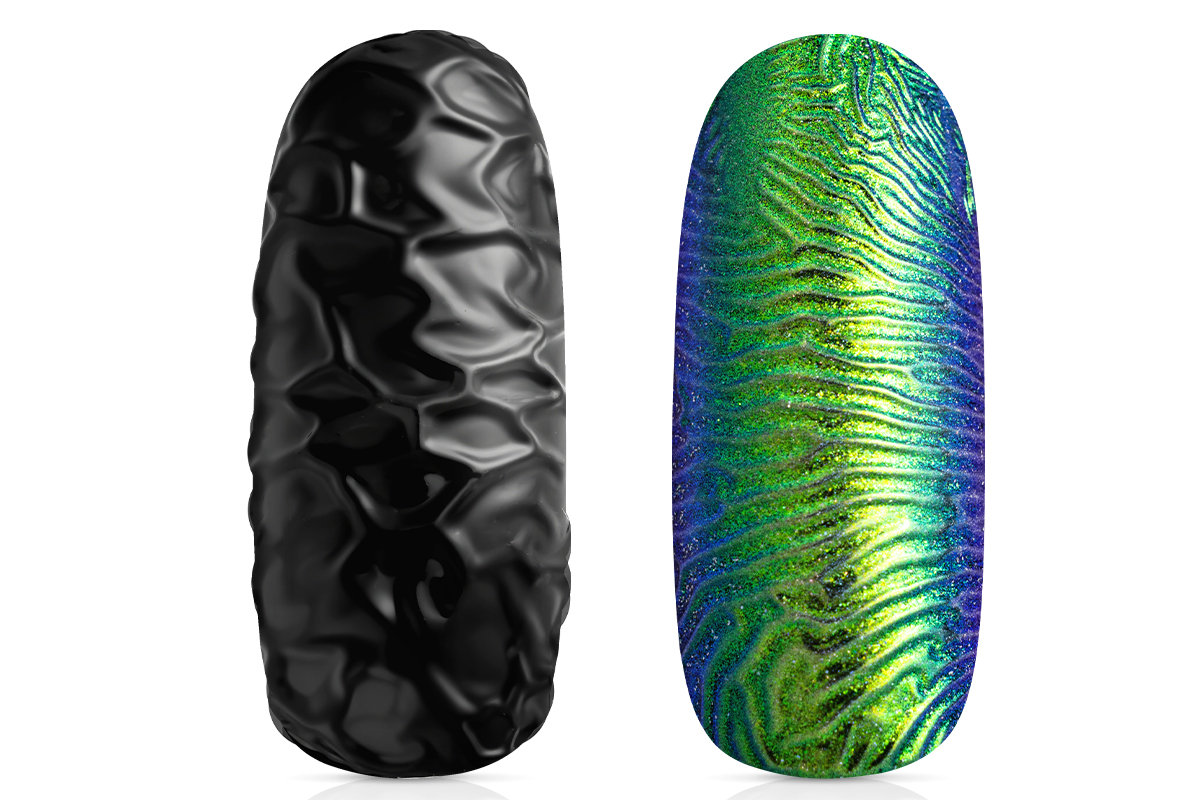 Jolifin LAVENI Shellac - Reptile-Skin Effect black 10ml