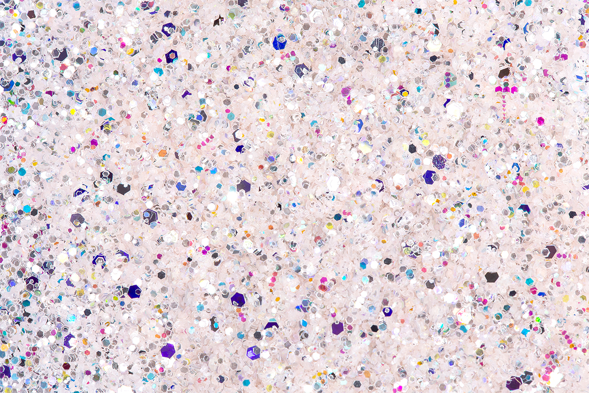 Jolifin Glitterpowder Silvermix - pearly elegance