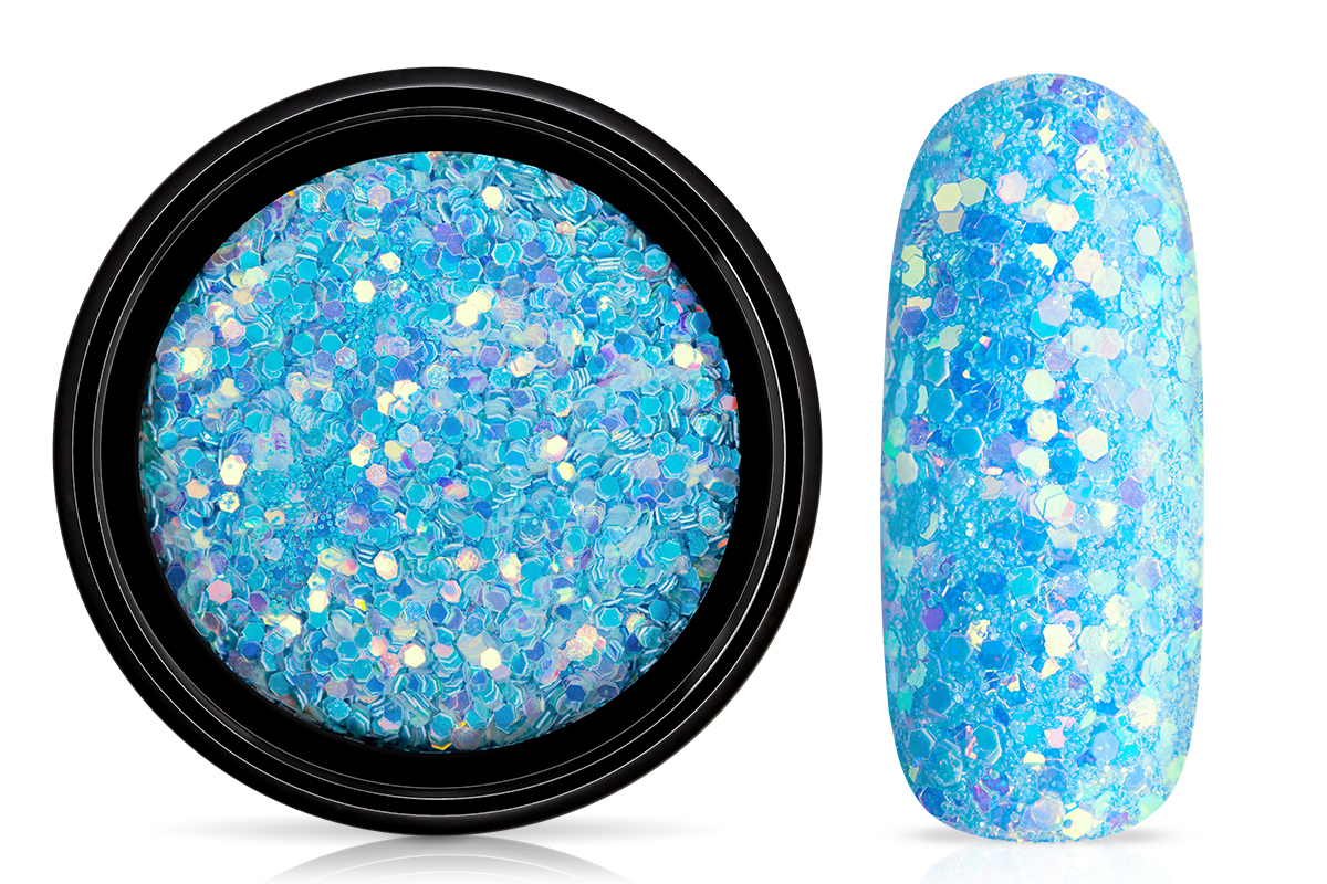 Jolifin LAVENI Mermaid Pastell Glitter - ocean