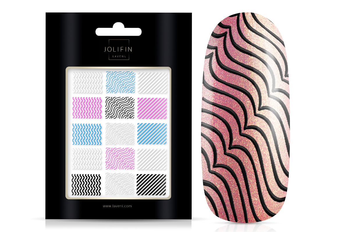 Jolifin LAVENI XL Sticker Wrap - Nr. 3 color