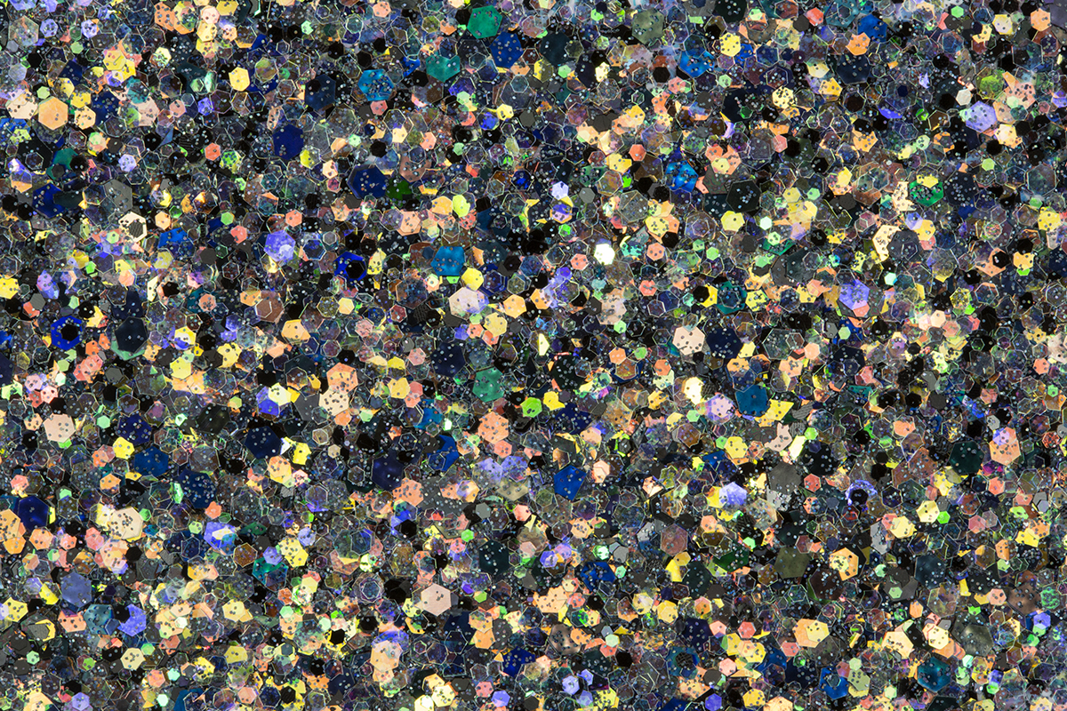 Jolifin Magic Glitter - black universe