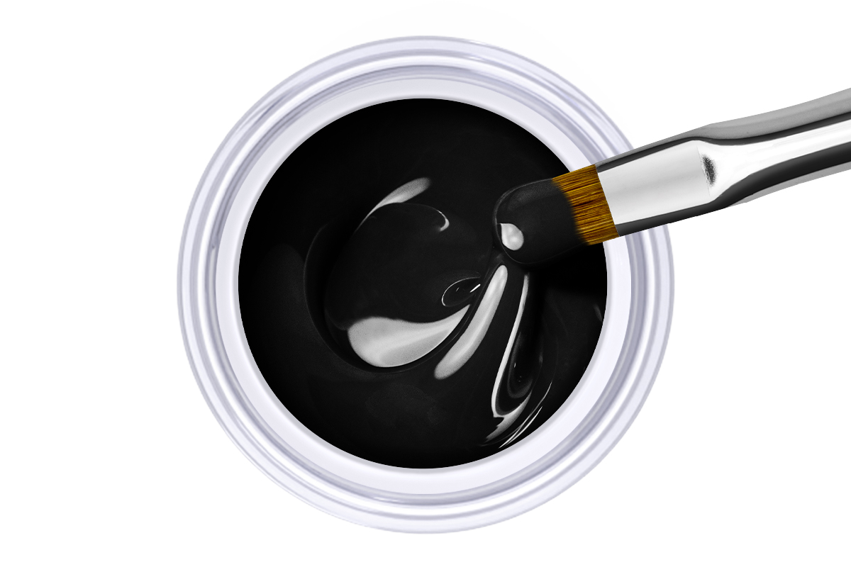 Jolifin Studioline Aufbau-Gel - black 15ml