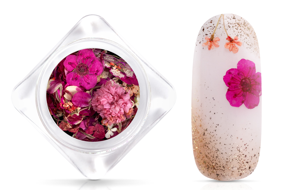 Jolifin Dried Flowers - Mini flowers pink mix