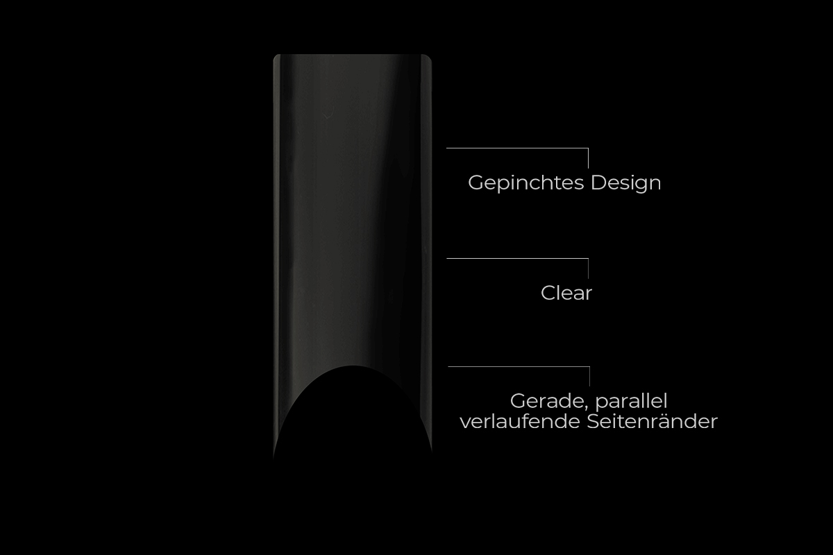 Jolifin 100er Tipbox Pinch natural - clear