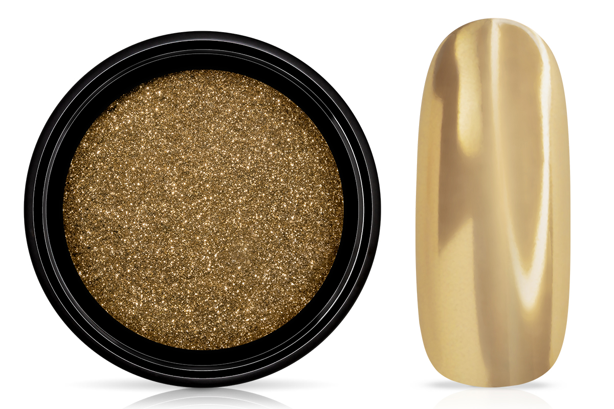 Jolifin Super Mirror-Chrome Pigment - light gold