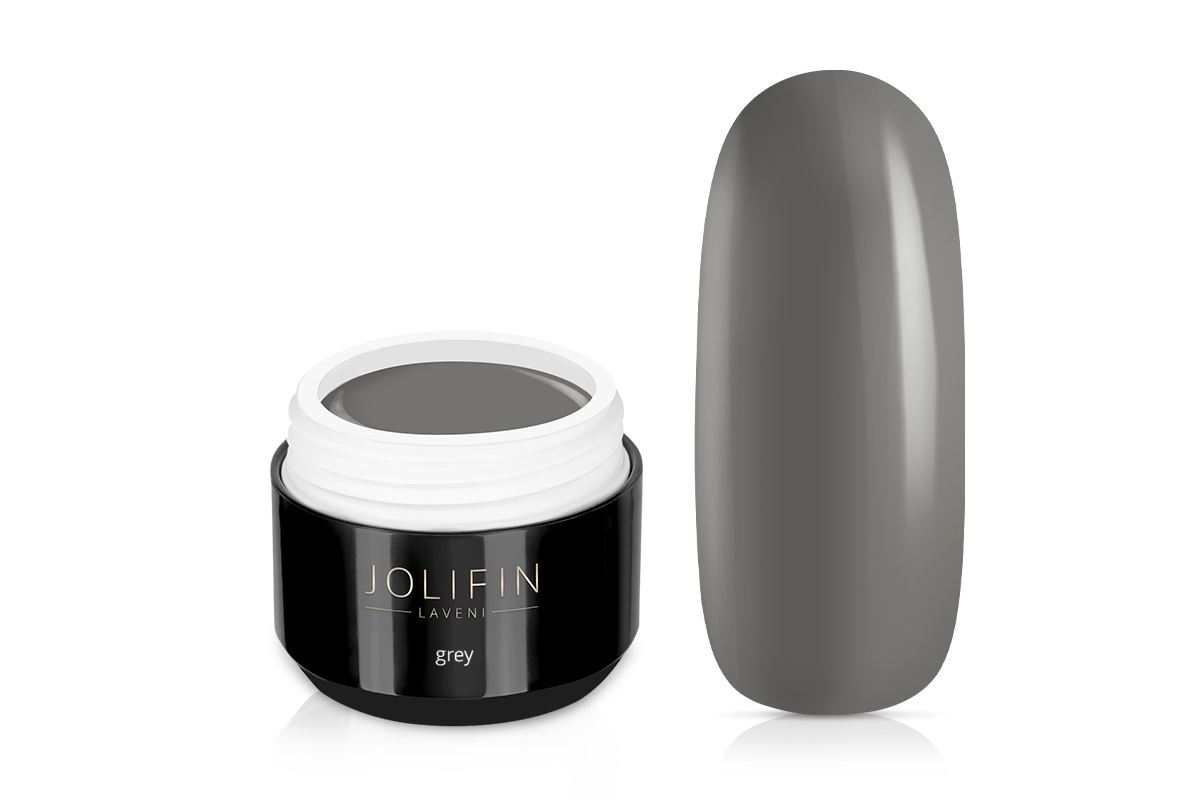 Jolifin LAVENI Farbgel - grey 5ml