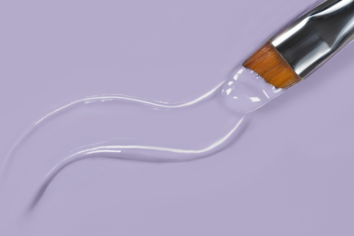 Jolifin Wetlook Farbgel powder lavender 5ml