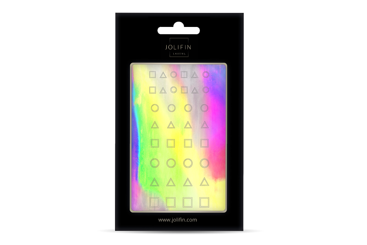 Jolifin LAVENI XL Sticker - Symbols hologram no. 1