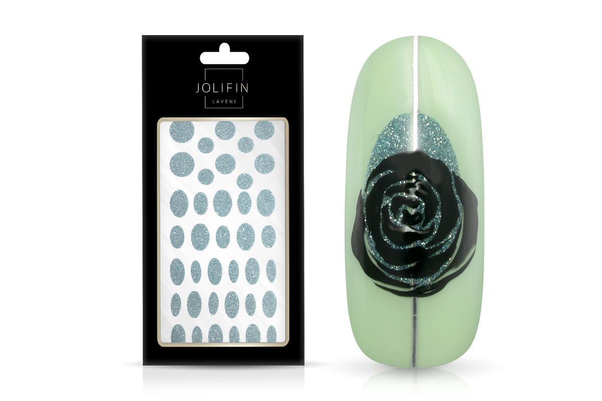 Jolifin LAVENI XL Sticker FlashOn - babyblue Nr. 1