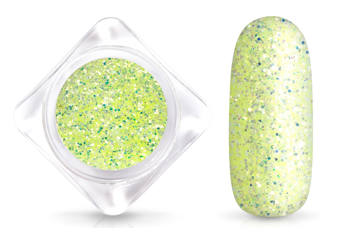 Jolifin Glitterpowder - pastel pineapple