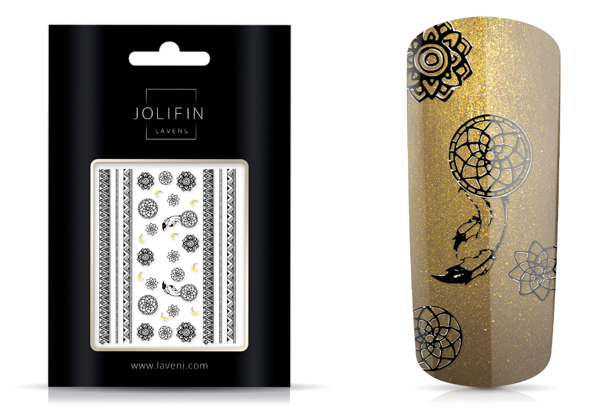 Jolifin LAVENI Sticker schwarz - Nr. 5