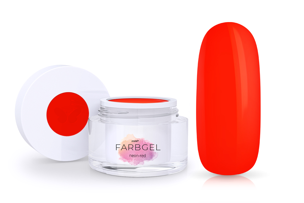 Jolifin Farbgel neon-red 5ml