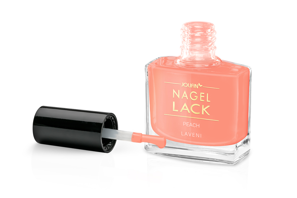 Jolifin LAVENI Nagellack - peach 9ml