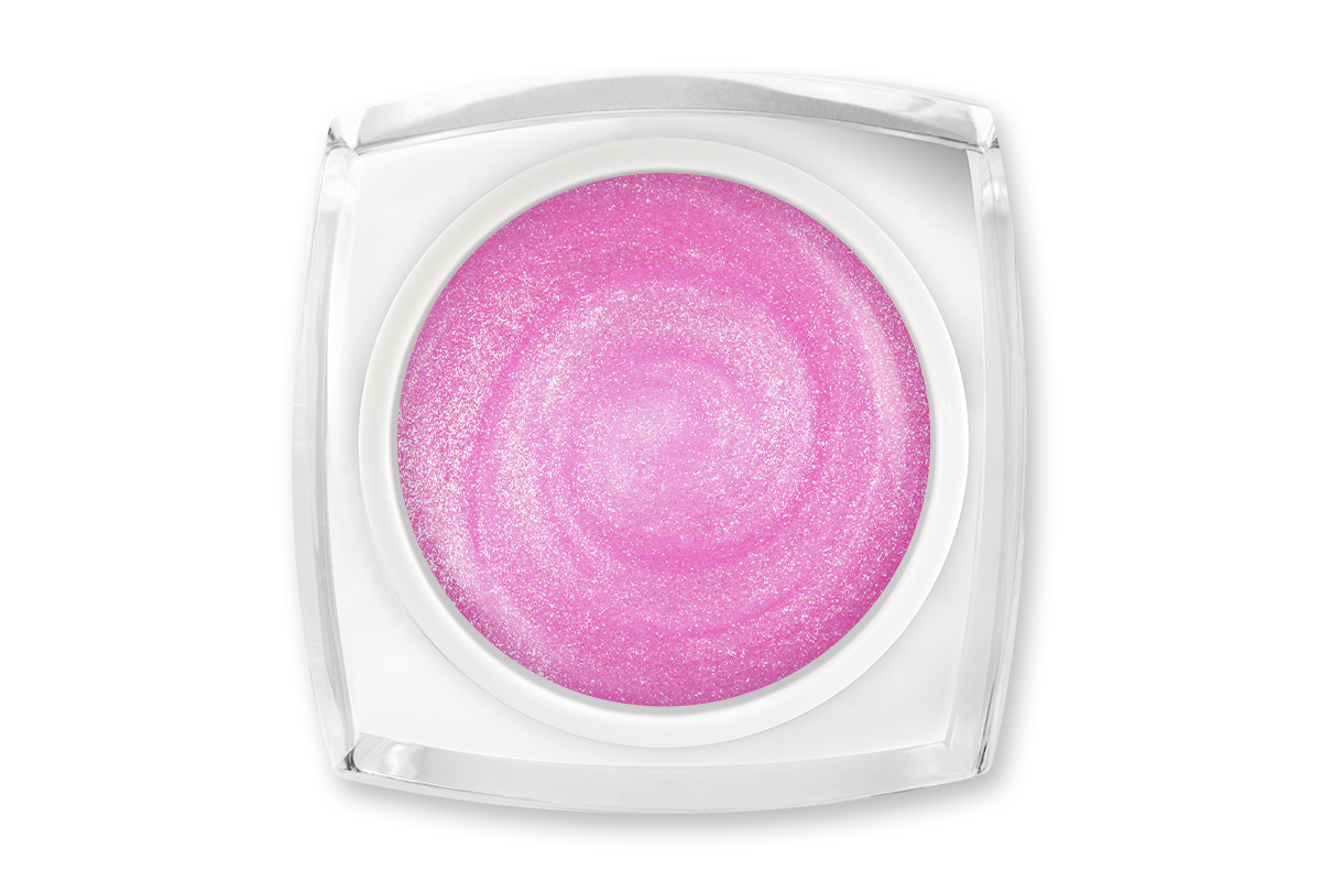 Jolifin LAVENI - Fiberglas-Gel clear pink Glimmer 5ml