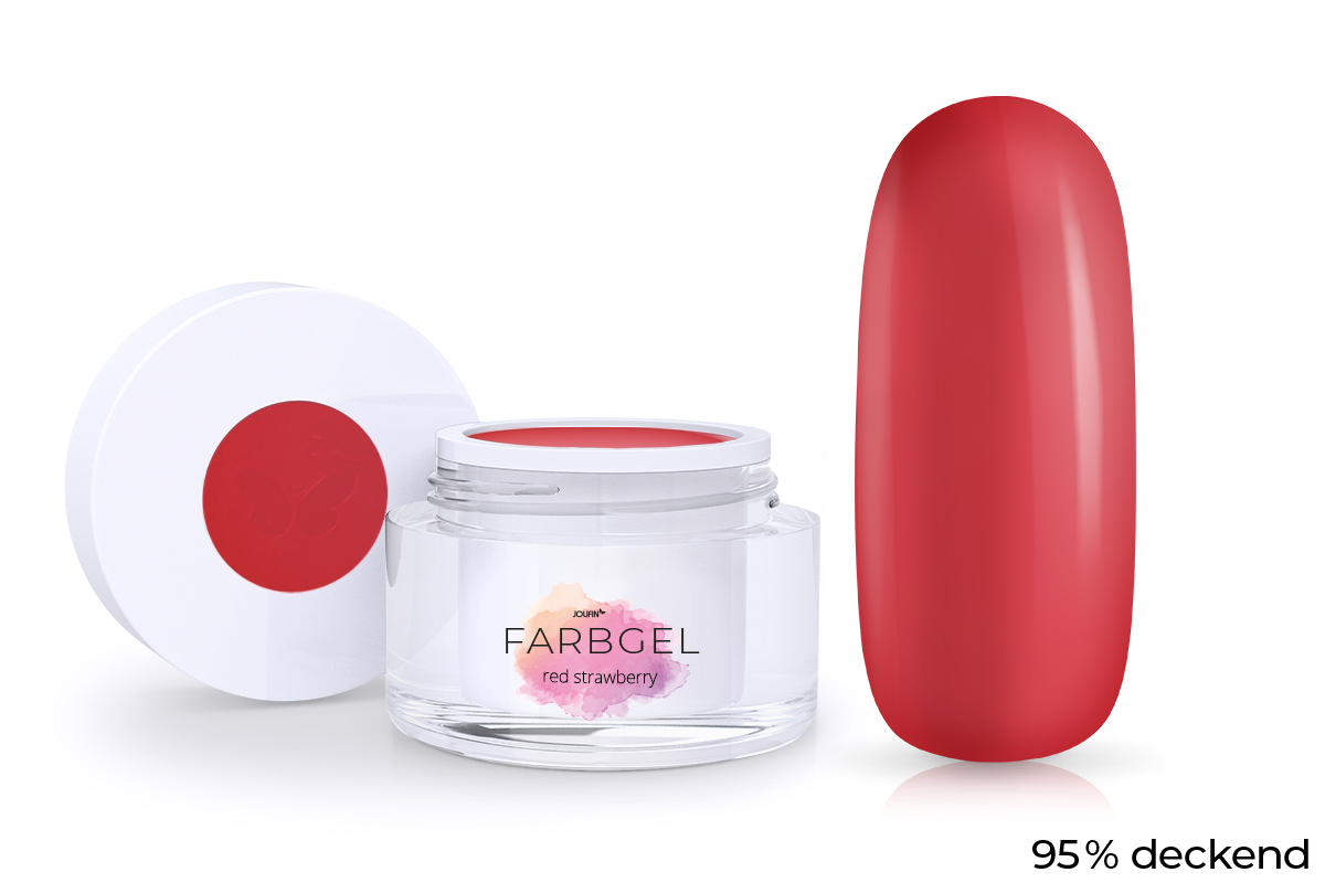 Jolifin Farbgel red strawberry 5ml