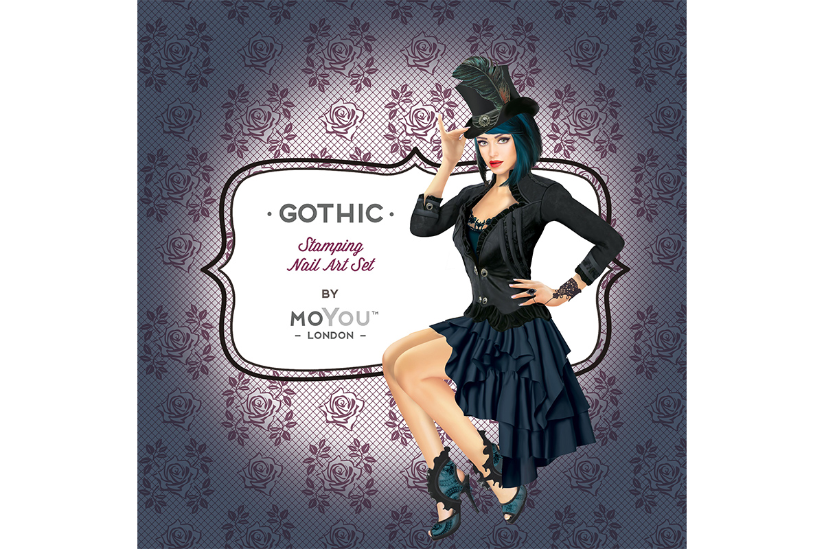 MoYou-London Schablone Gothic Collection 03