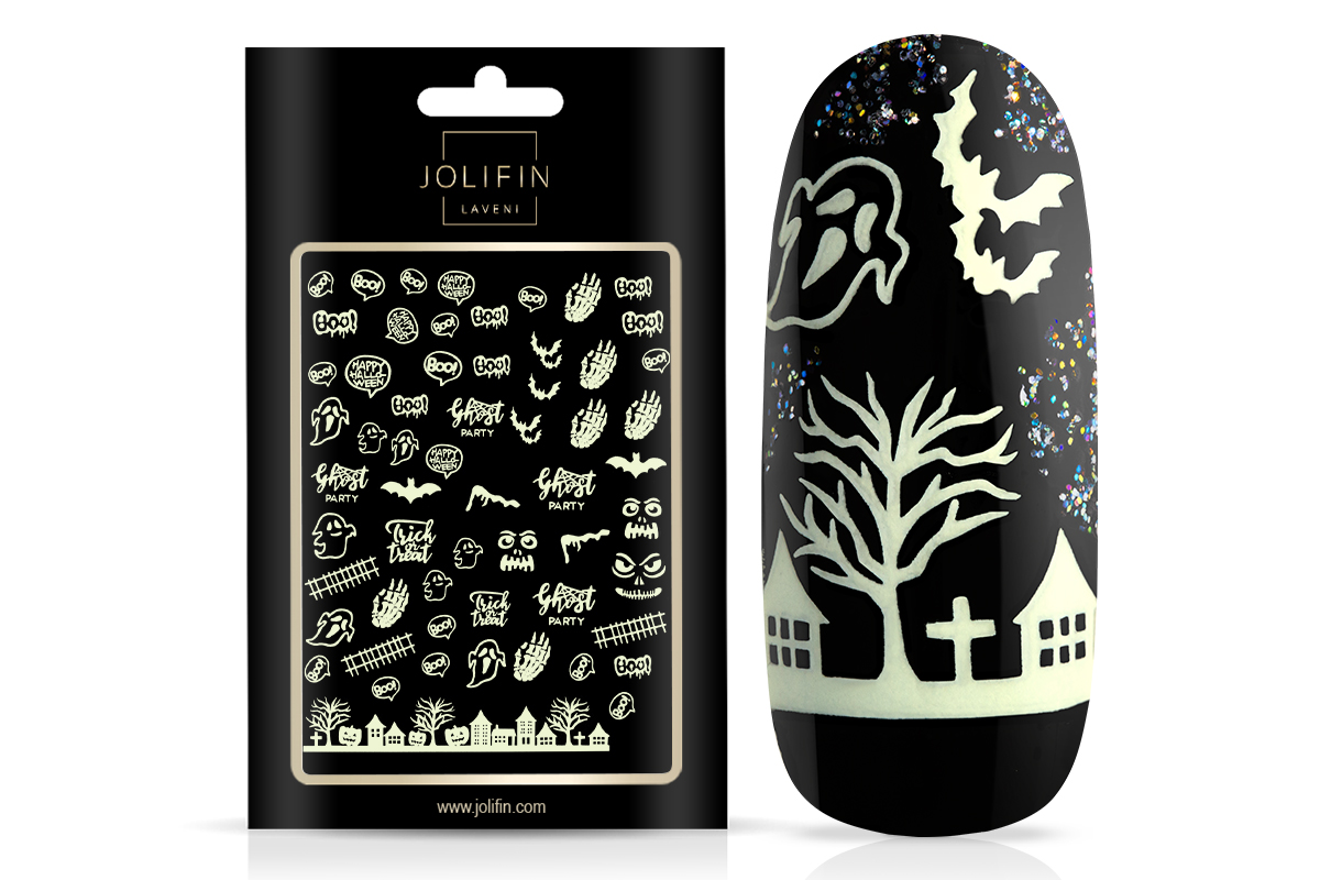 Jolifin LAVENI XL Sticker - Nightshine Halloween Nr. 2