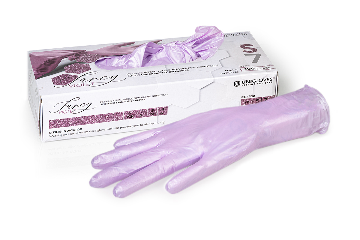 Nitrilhandschuhe Violet Pearly Gr. S