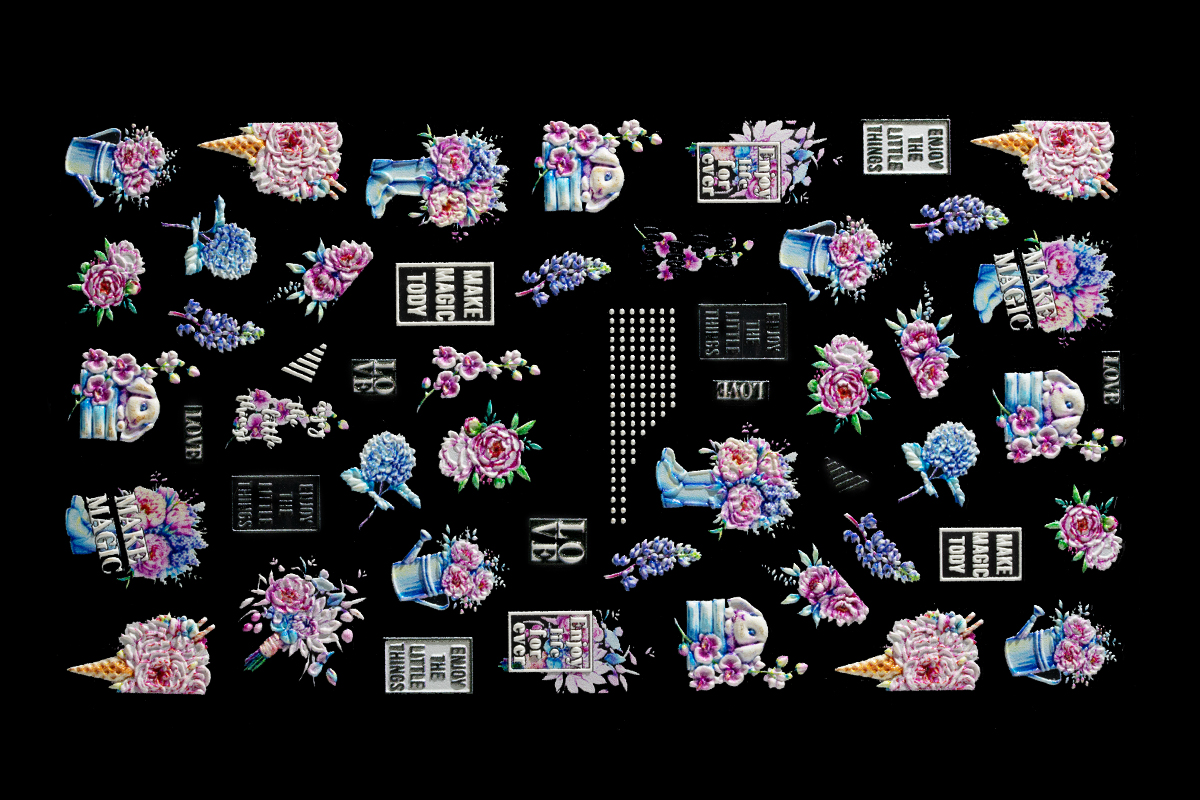 Jolifin LAVENI 3D Sticker - Nr. 43