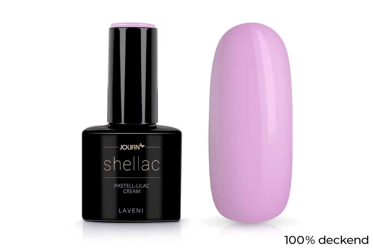 Jolifin LAVENI Shellac - pastell-lilac cream 10ml