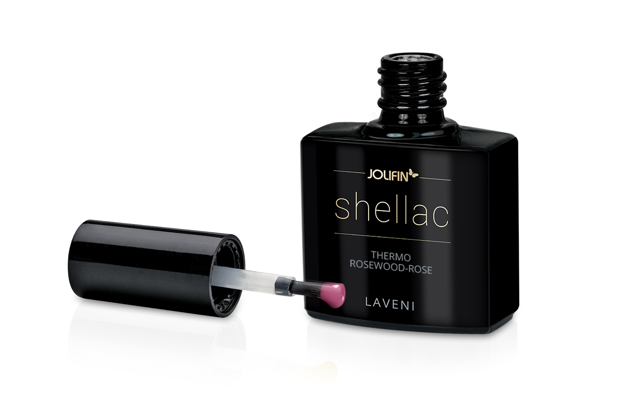 Jolifin LAVENI Shellac - Thermo rosewood-rose 10ml