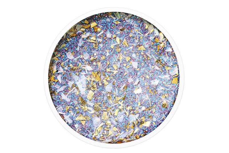 Jolifin Acryl Farbpulver - Blue Glittermix 5g