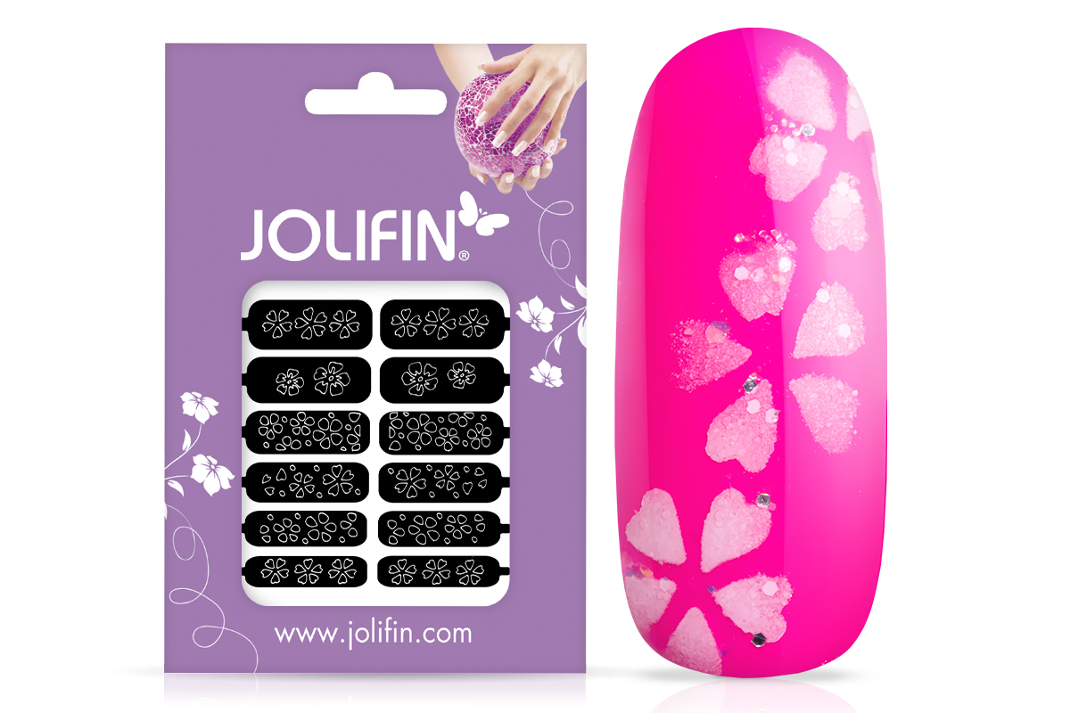 Jolifin Airbrush- und Nagellackschablone Nr. 38