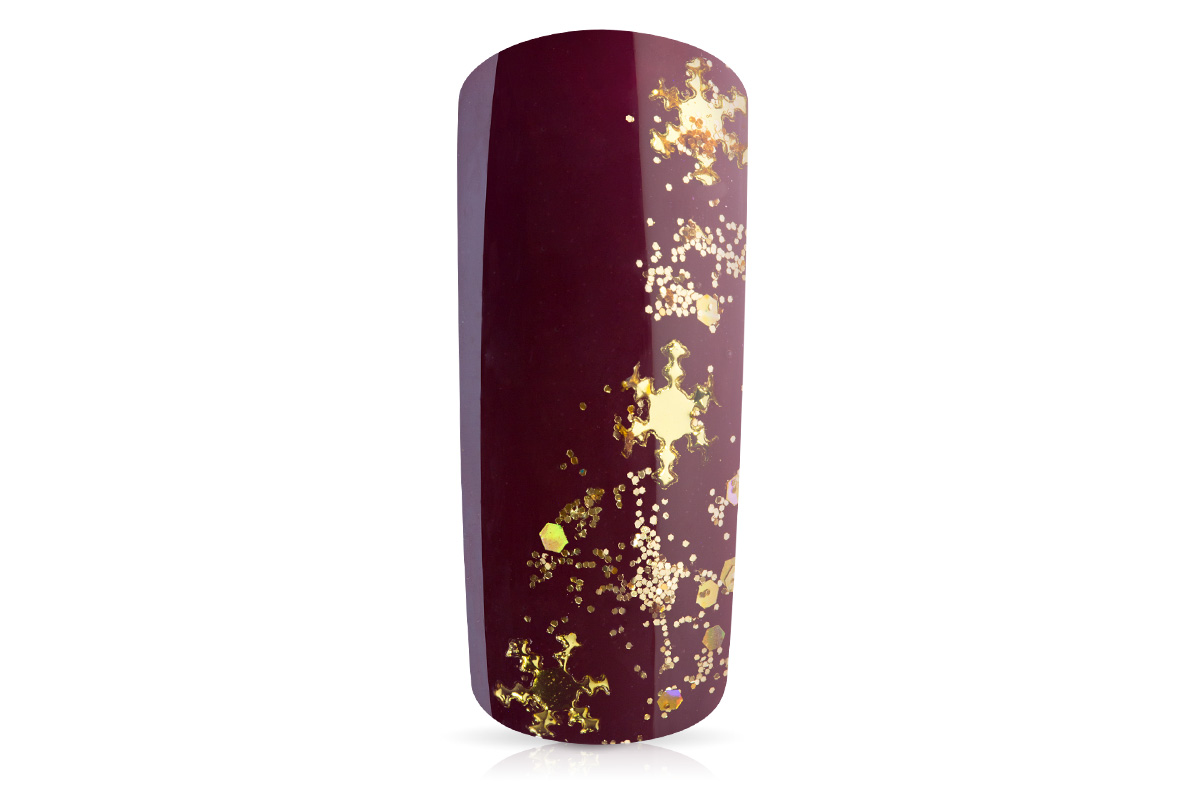 Jolifin Snowflake Glitter - gold