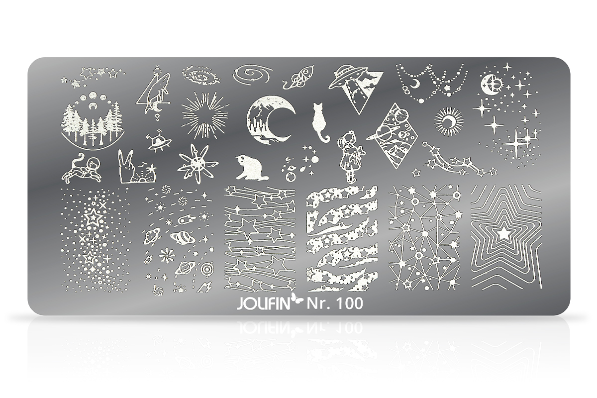 Jolifin Stamping Stencil No. 100