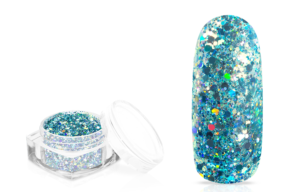 Jolifin Mermaid Party Glitter - turquoise