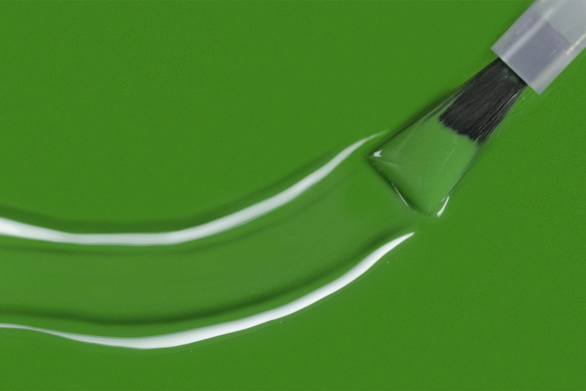 Jolifin LAVENI Shellac - green leafs 10ml