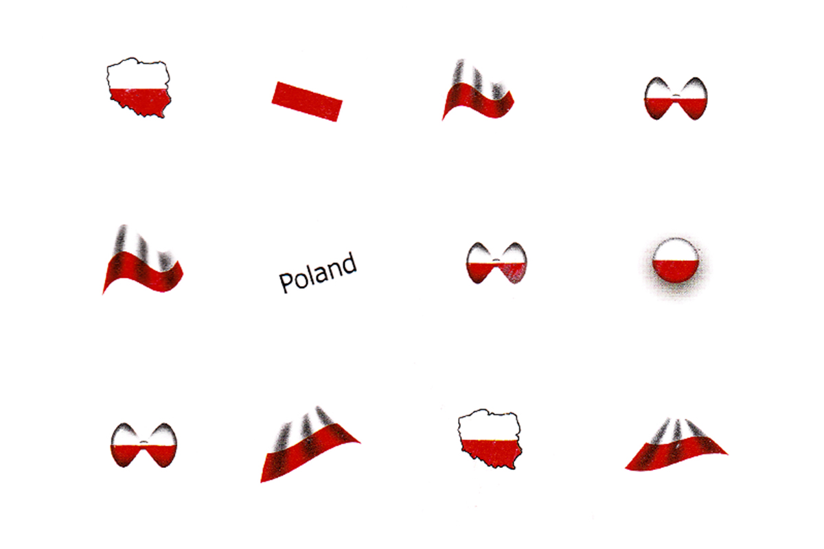 Jolifin Länder Tattoo - Poland