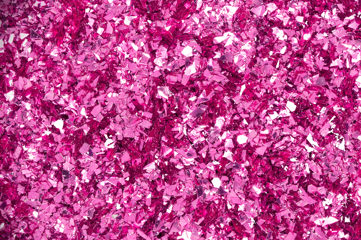 Jolifin LAVENI Elegance Dust Flakes - magenta